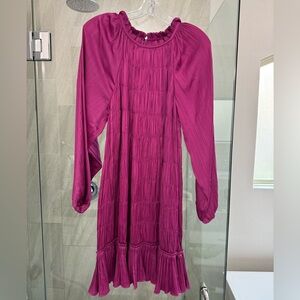Anthropologie Mauve Dress